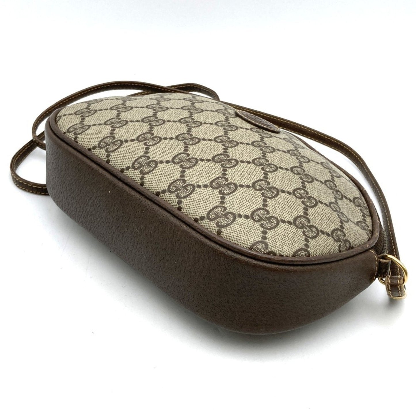 Gucci Brown Gg Supreme Shoulder Bag