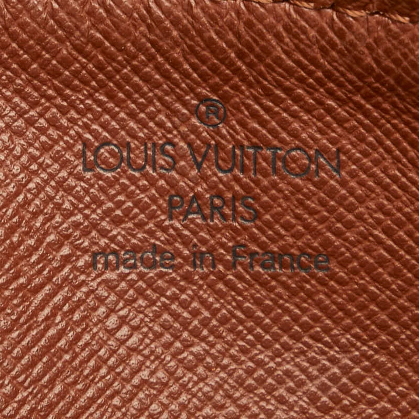 Louis Vuitton Brown Pvc Leather Shoulder Bag