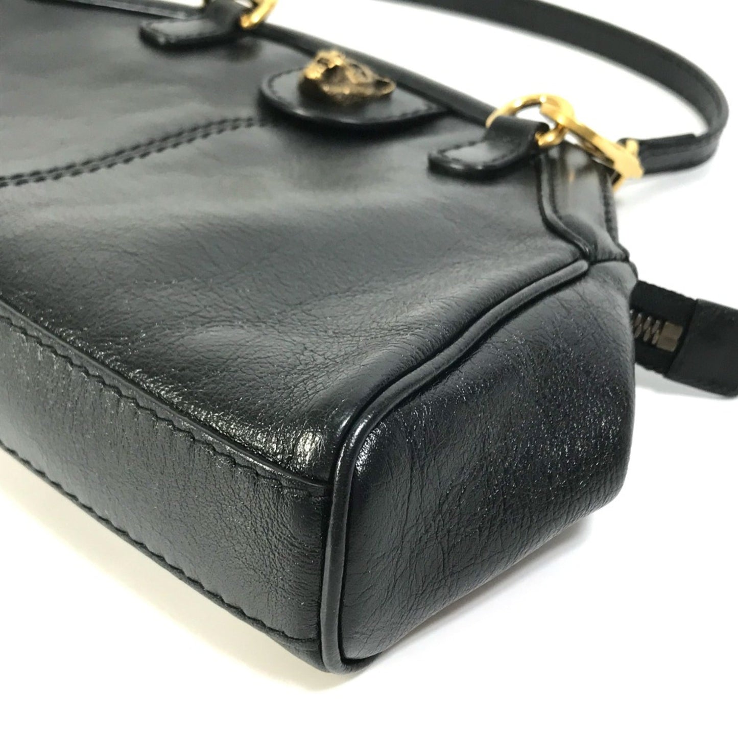 Gucci Black Leather Shoulder Bag
