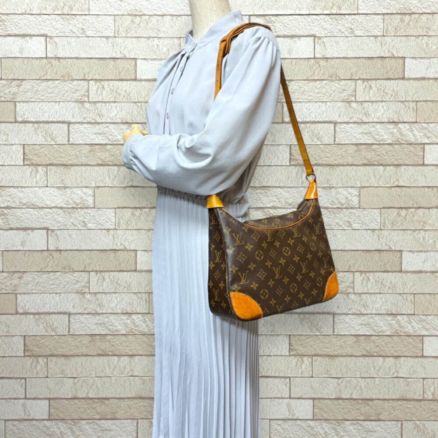 Louis Vuitton Brown Monogram Shoulder Bag