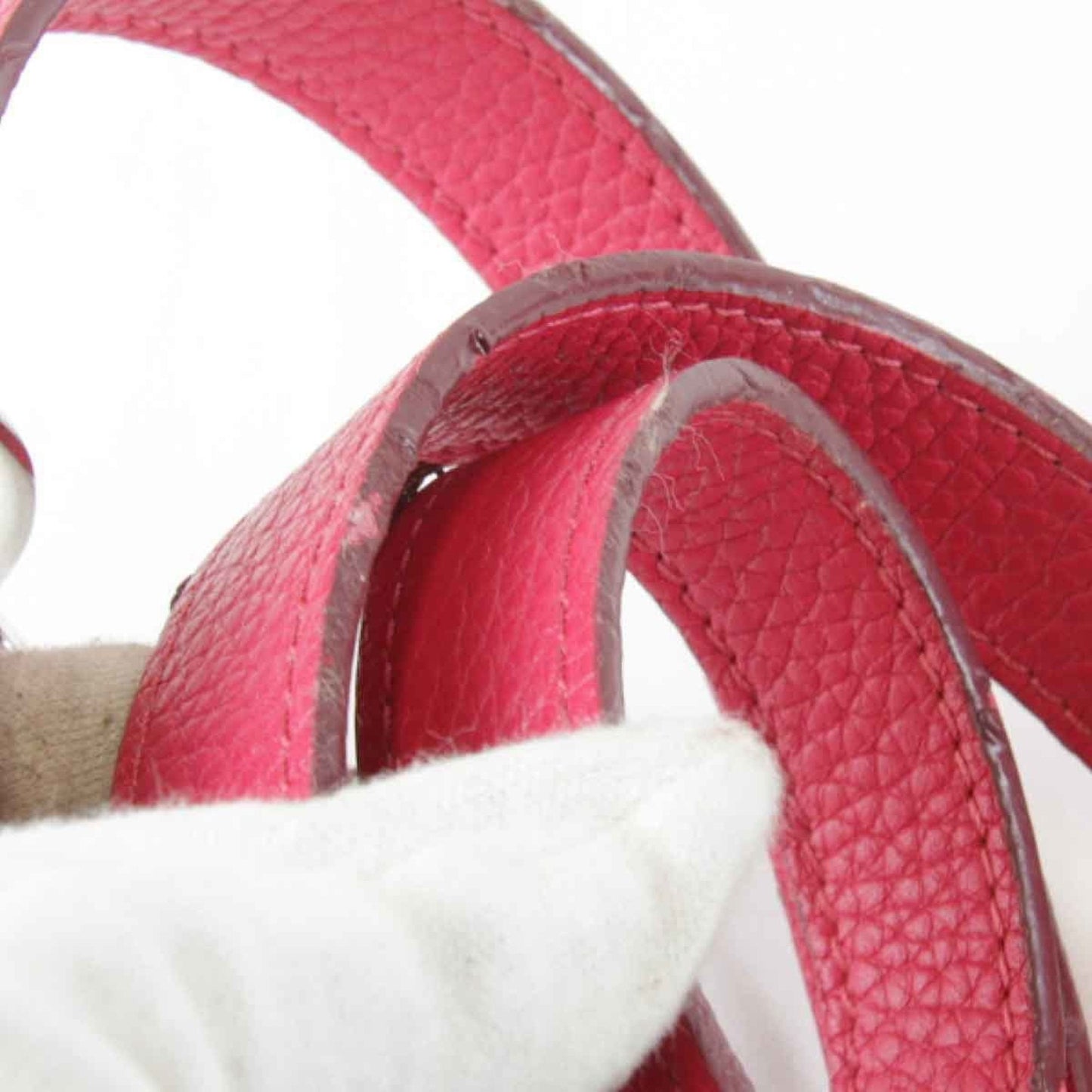Louis Vuitton Pink Leather Shoulder Bag