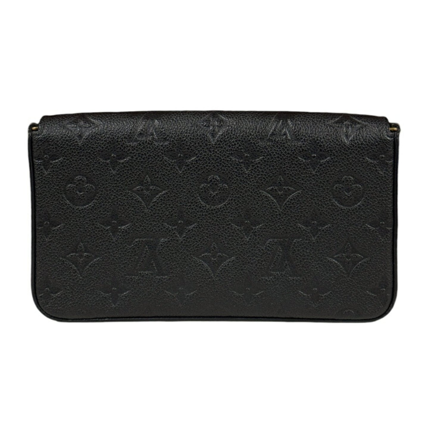 Louis Vuitton Black Monogram Empreinte Pochette Shoulder Bag