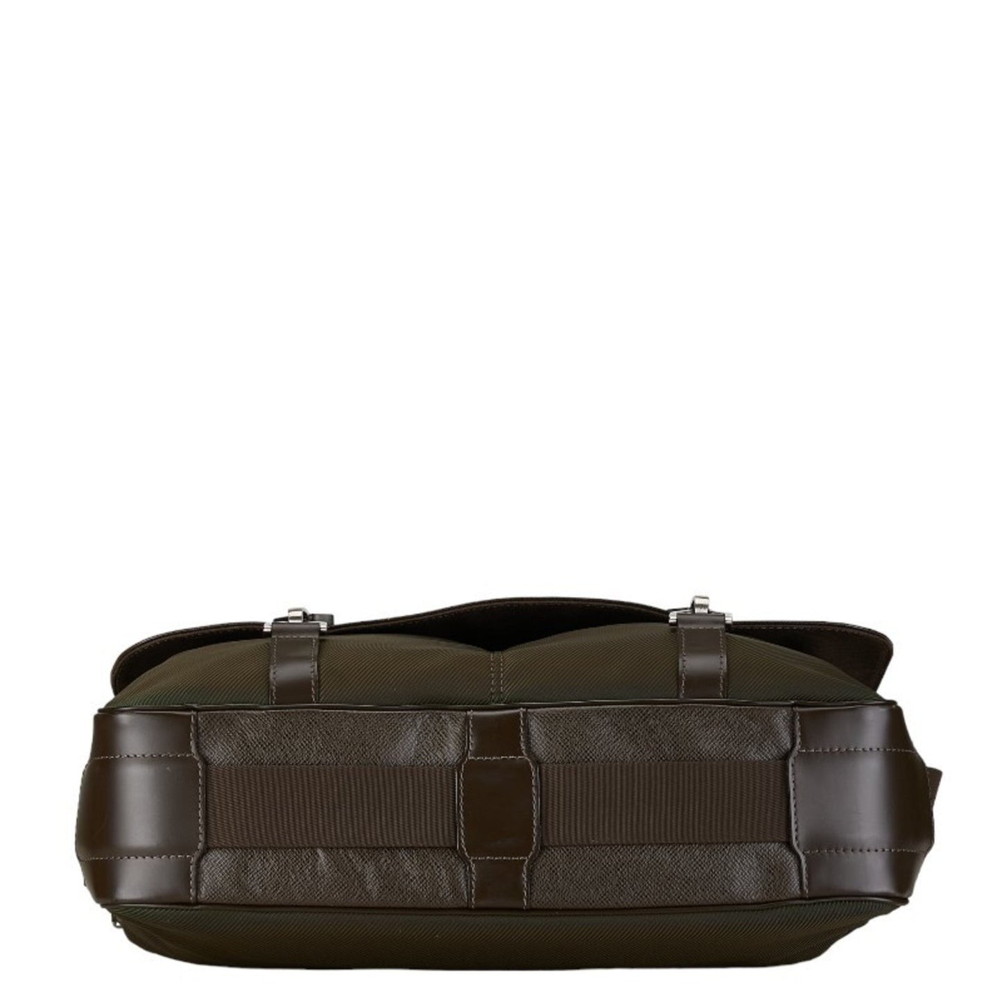Louis Vuitton Acajou Brown Leather Shoulder Bag