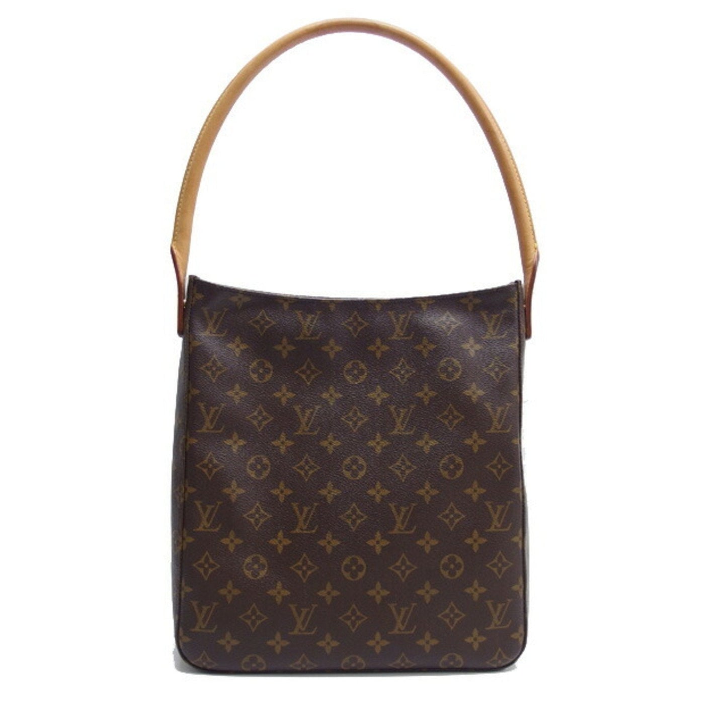 Louis Vuitton Brown Monogram Canvas Shoulder Bag