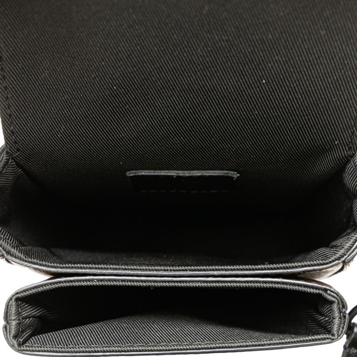 Louis Vuitton Black Brown Pvc Leather Shoulder Bag