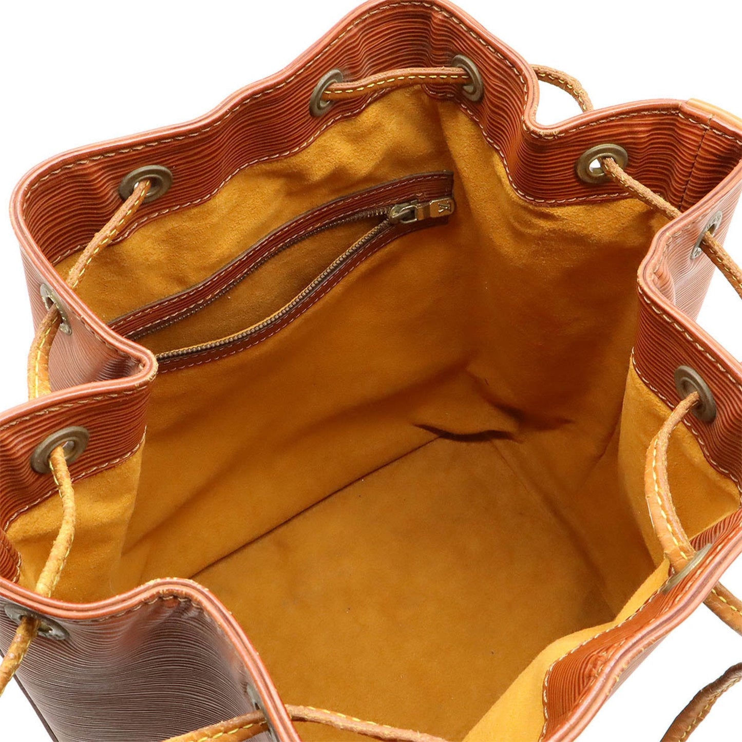Louis Vuitton Gold Cipango Kenyan Brown Epi Leather Shoulder Bag