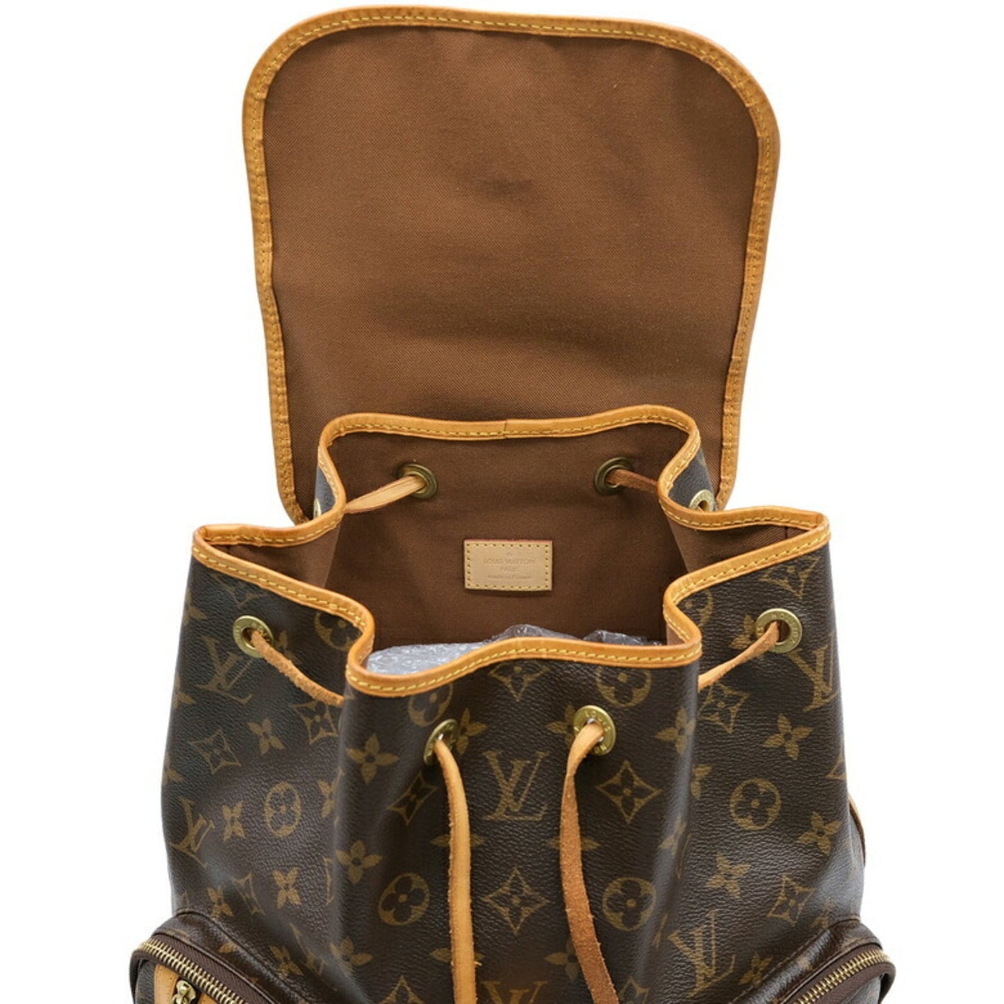 Louis Vuitton Brown Monogram Leather Backpack