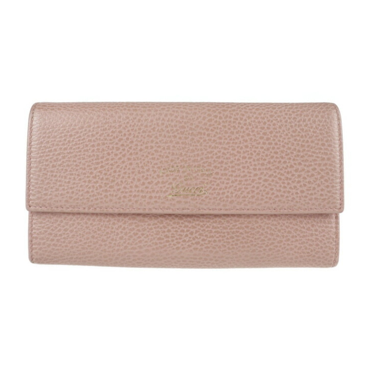 Gucci Gucci Swing Pink Leather Wallet (Bi-Fold) ()