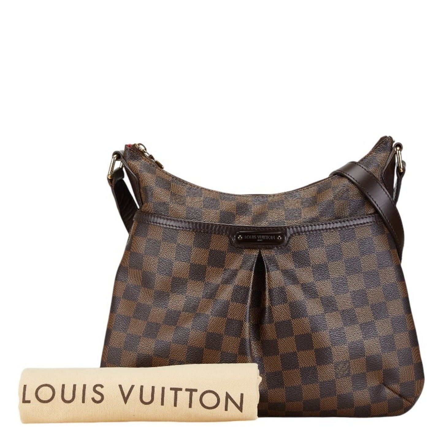 Louis Vuitton Brown Pvc Leather Shoulder Bag