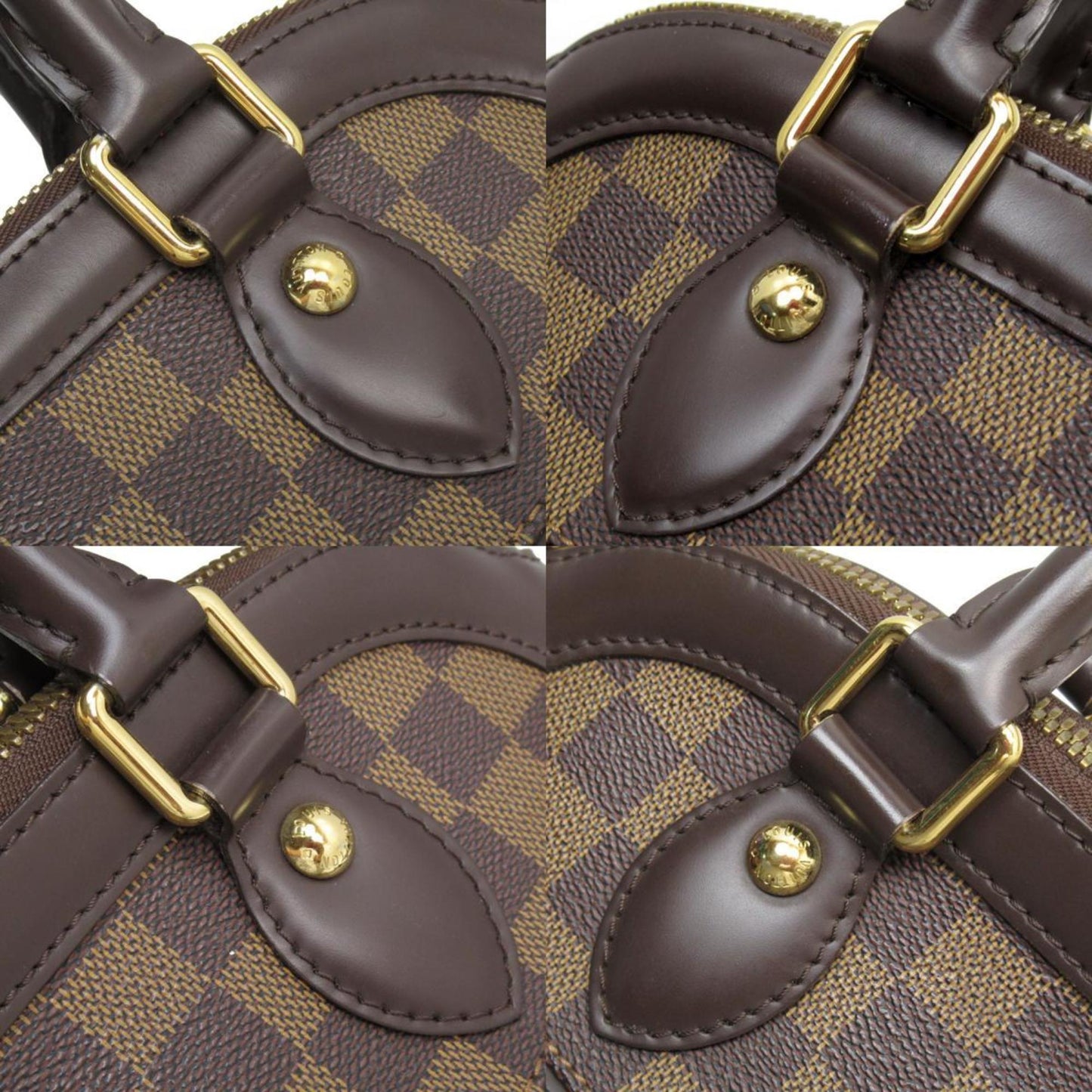 Louis Vuitton Ebene Damier Canvas Handbag Shoulder Bag