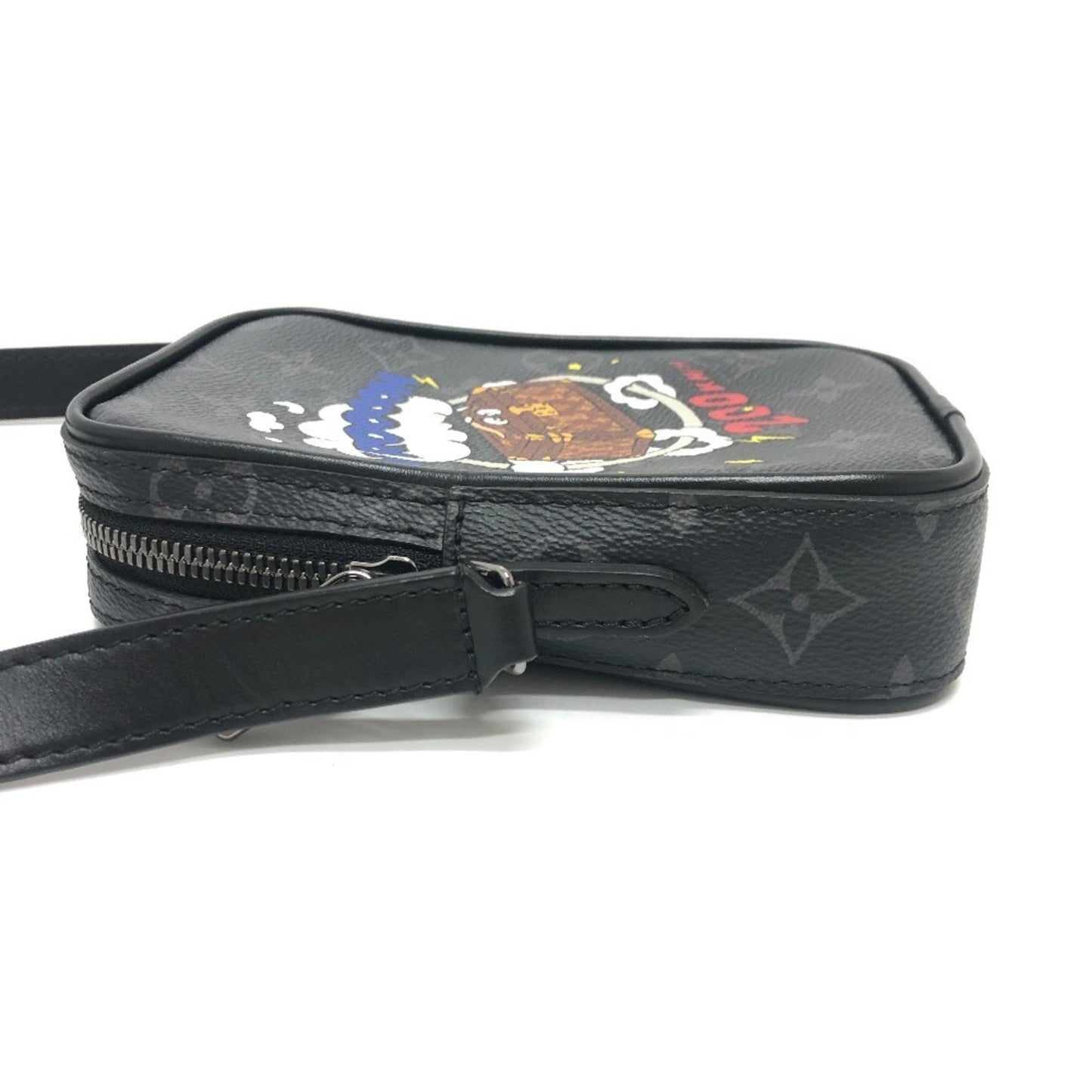 Louis Vuitton Black Monogram Eclipse Canvas Shoulder Bag