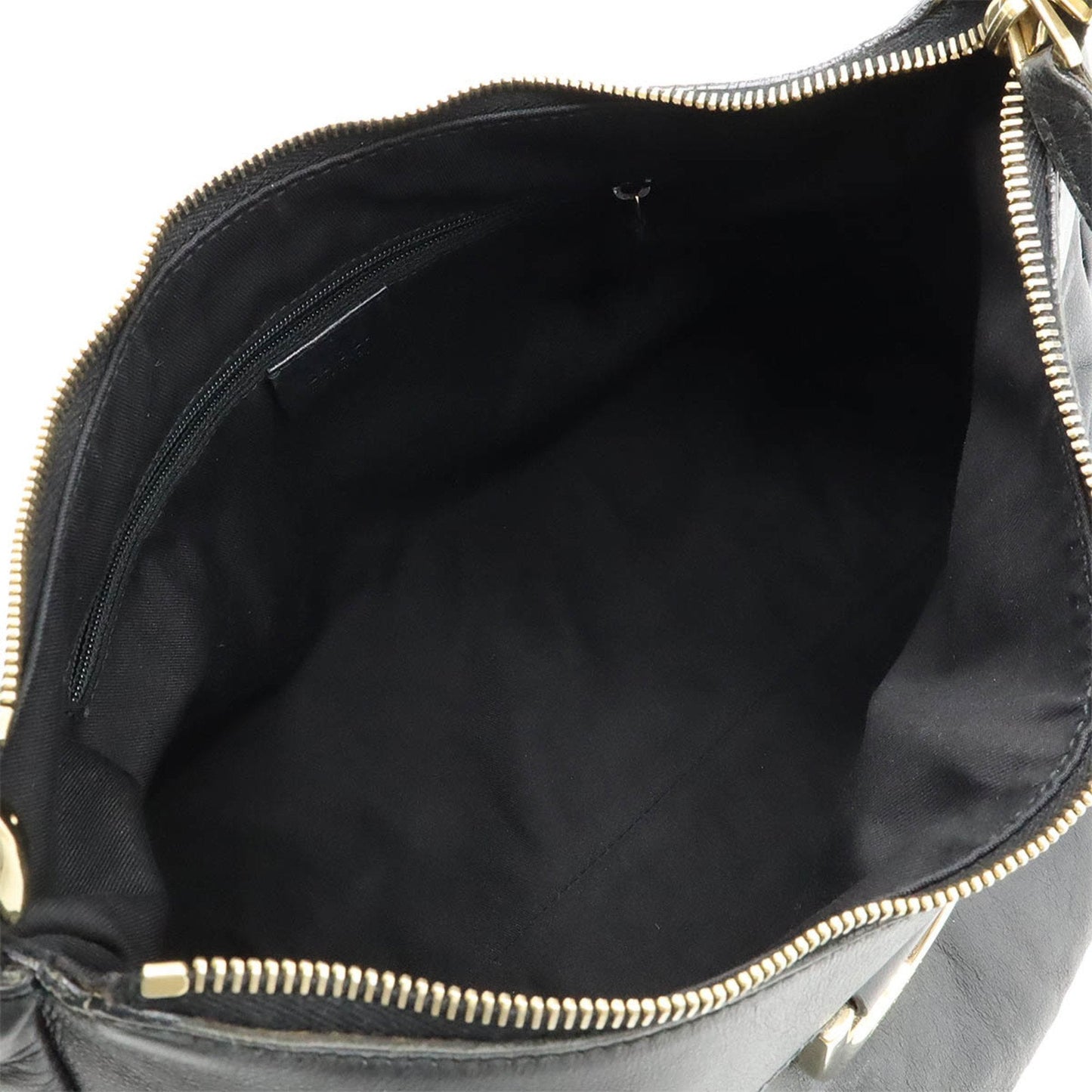 Gucci Abbey Black Leather Shoulder Bag
