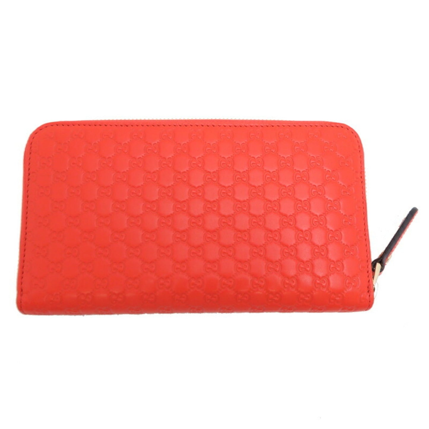 Gucci Orange Leather Wallet (Bi-Fold)