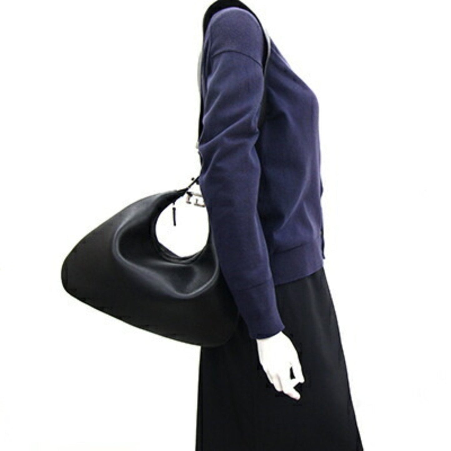 Gucci Black Leather Shoulder Bag