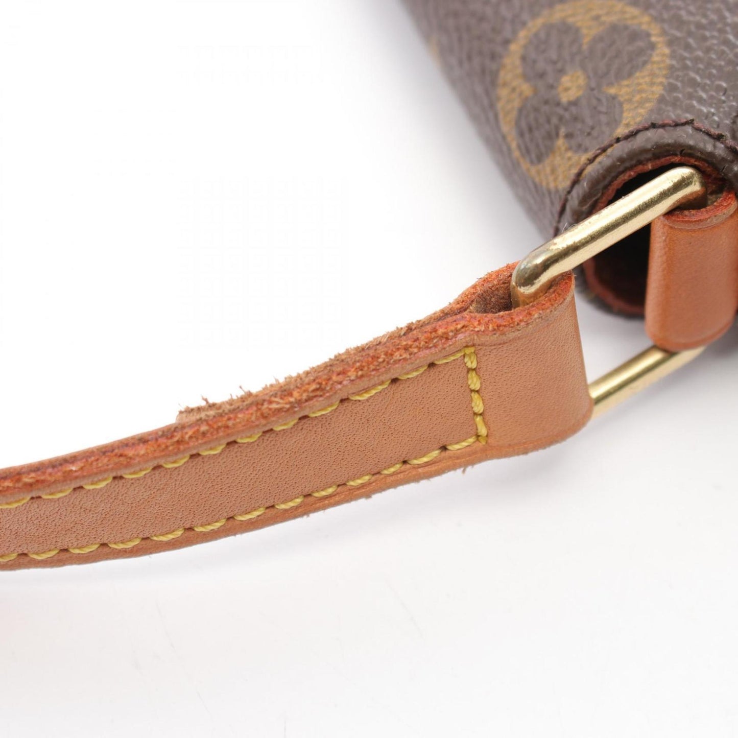 Louis Vuitton Brown Pvc Leather Shoulder Bag
