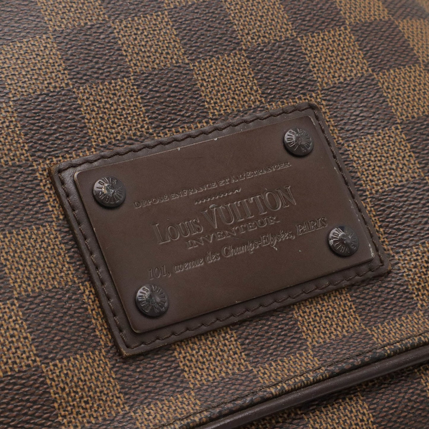 Louis Vuitton Damier Brown Pvc Shoulder Bag