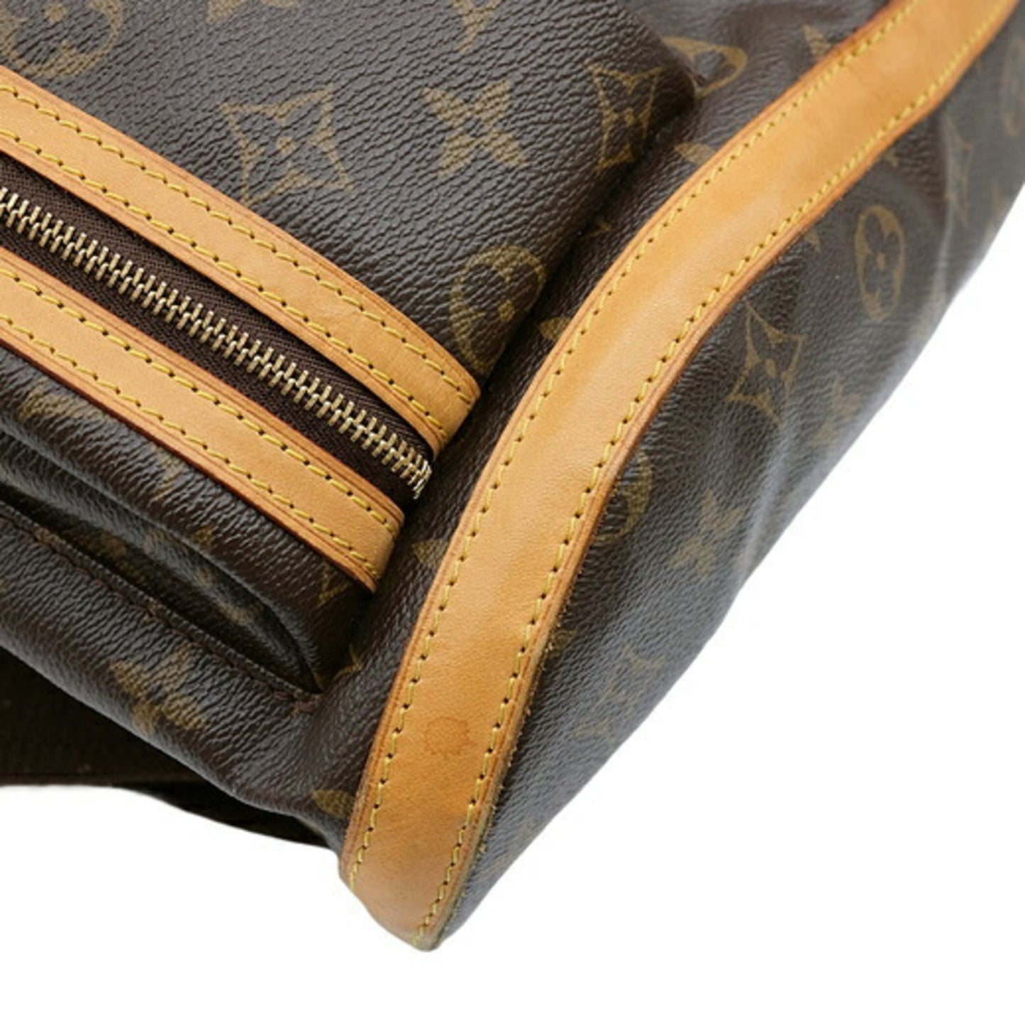 Louis Vuitton Brown Monogram Leather Backpack