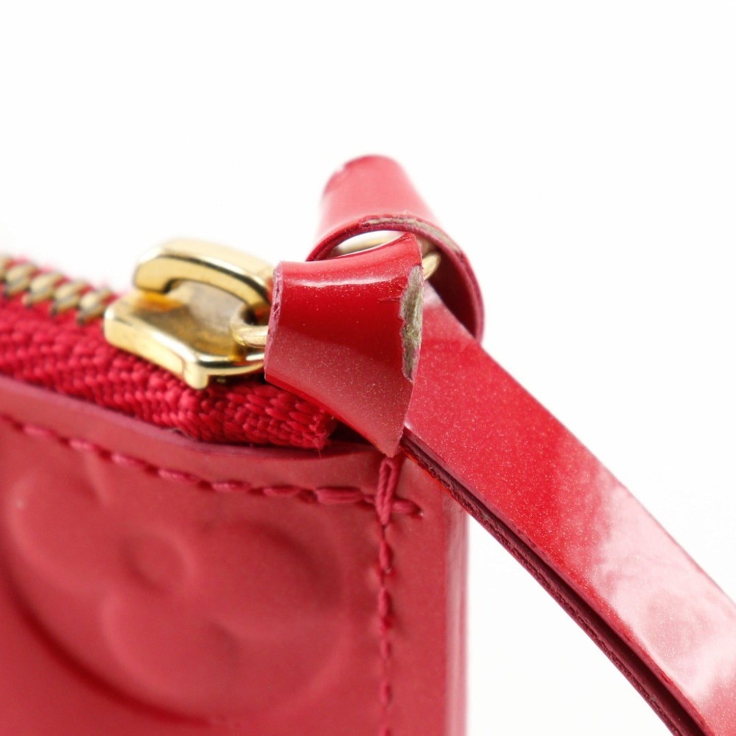Louis Vuitton Monogram Vernis Hot Pink Monogram Vernis Chain/Shoulder Wallet