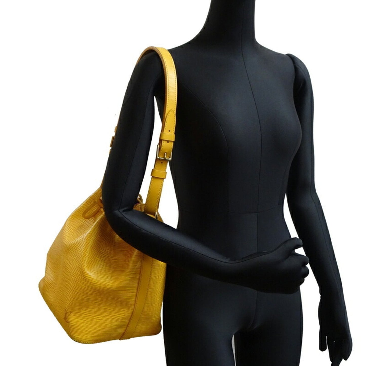 Louis Vuitton Yellow Epi Leather Shoulder Bag