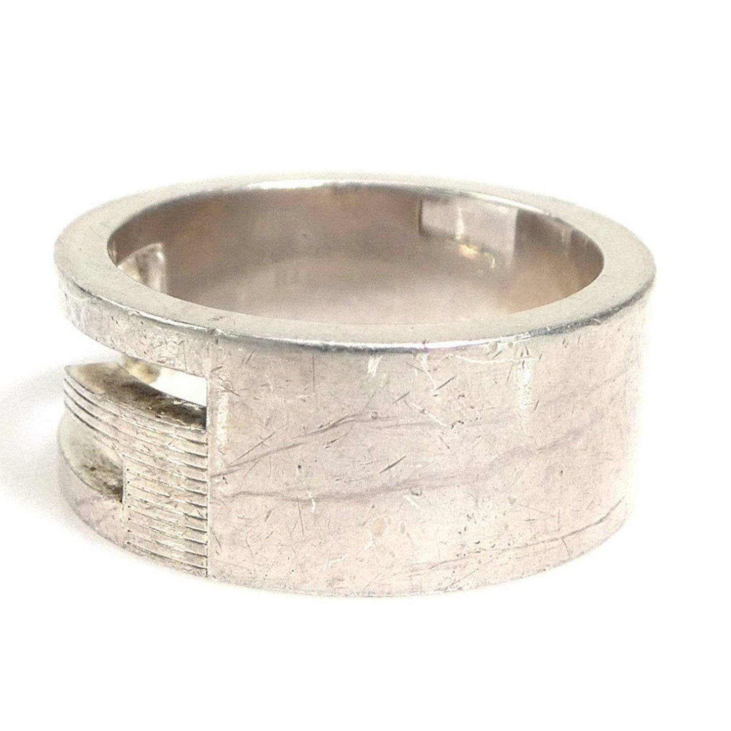 Gucci Silver Silver 925 Band Ring