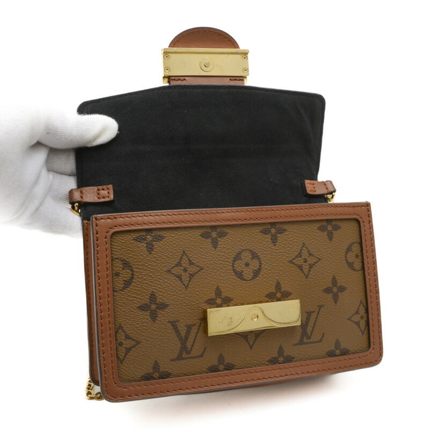 Louis Vuitton Monogram Monogram Reverse Monogram Reverse Shoulder Bag