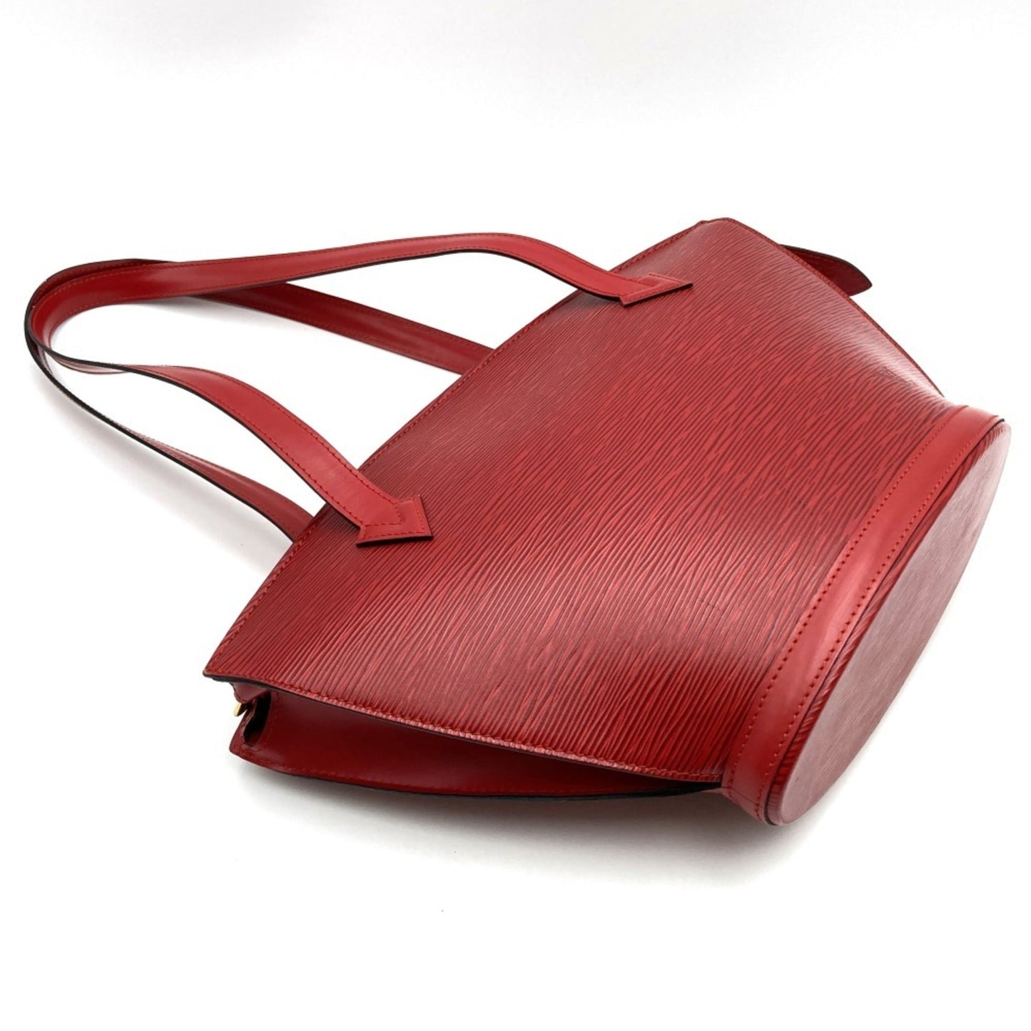 Louis Vuitton Red Color Epi Leather Shoulder Bag