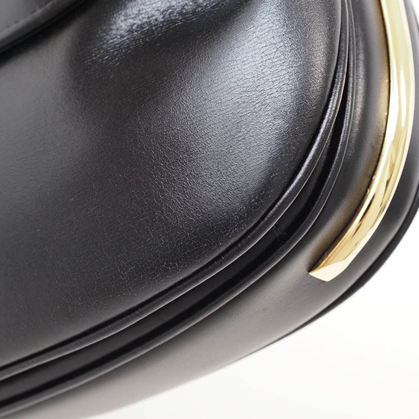 Gucci Black Leather Shoulder Bag