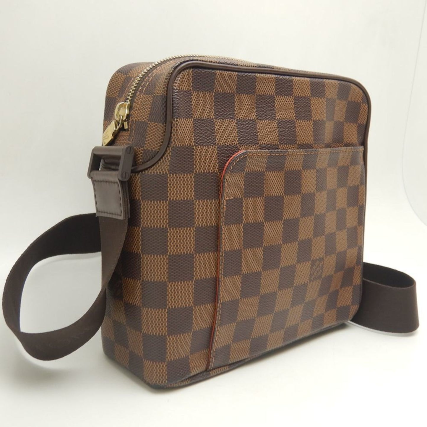 Louis Vuitton Damier Canvas Ebene Pvc Shoulder Bag