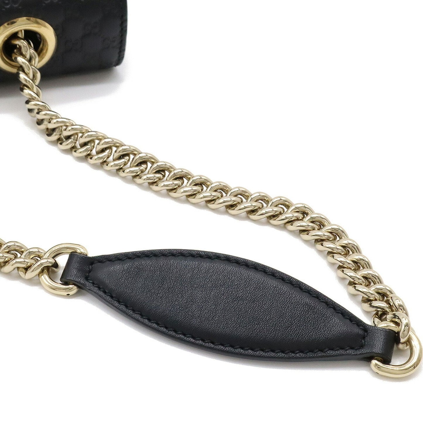 Gucci Black Leather Shoulder Bag