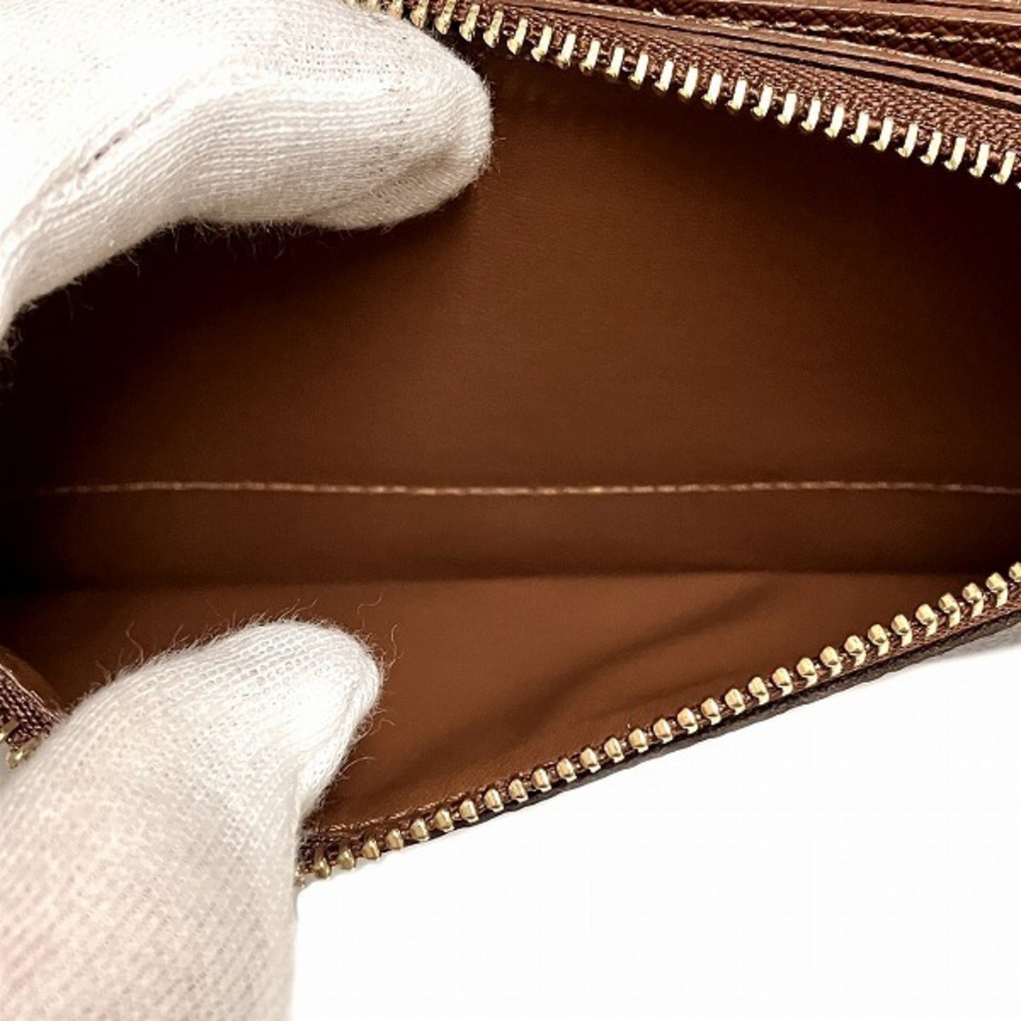 Louis Vuitton Brown Chain/Shoulder Wallet