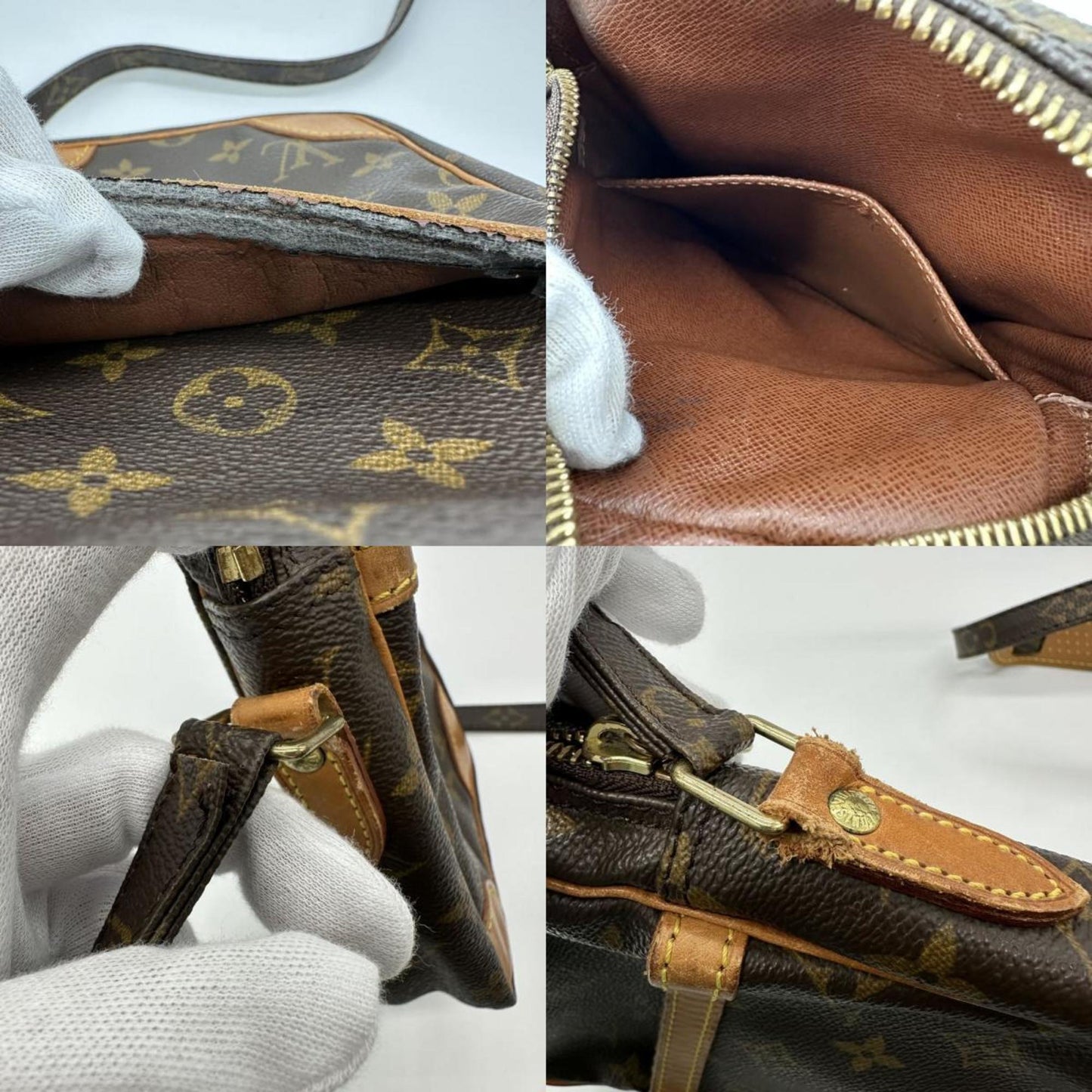 Louis Vuitton Brown Monogram Canvas Pvc Pochette Shoulder Bag