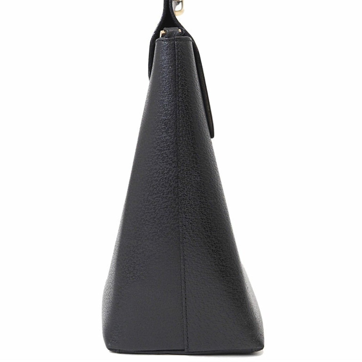 Gucci Bamboo Black Leather Handbag Shoulder Bag