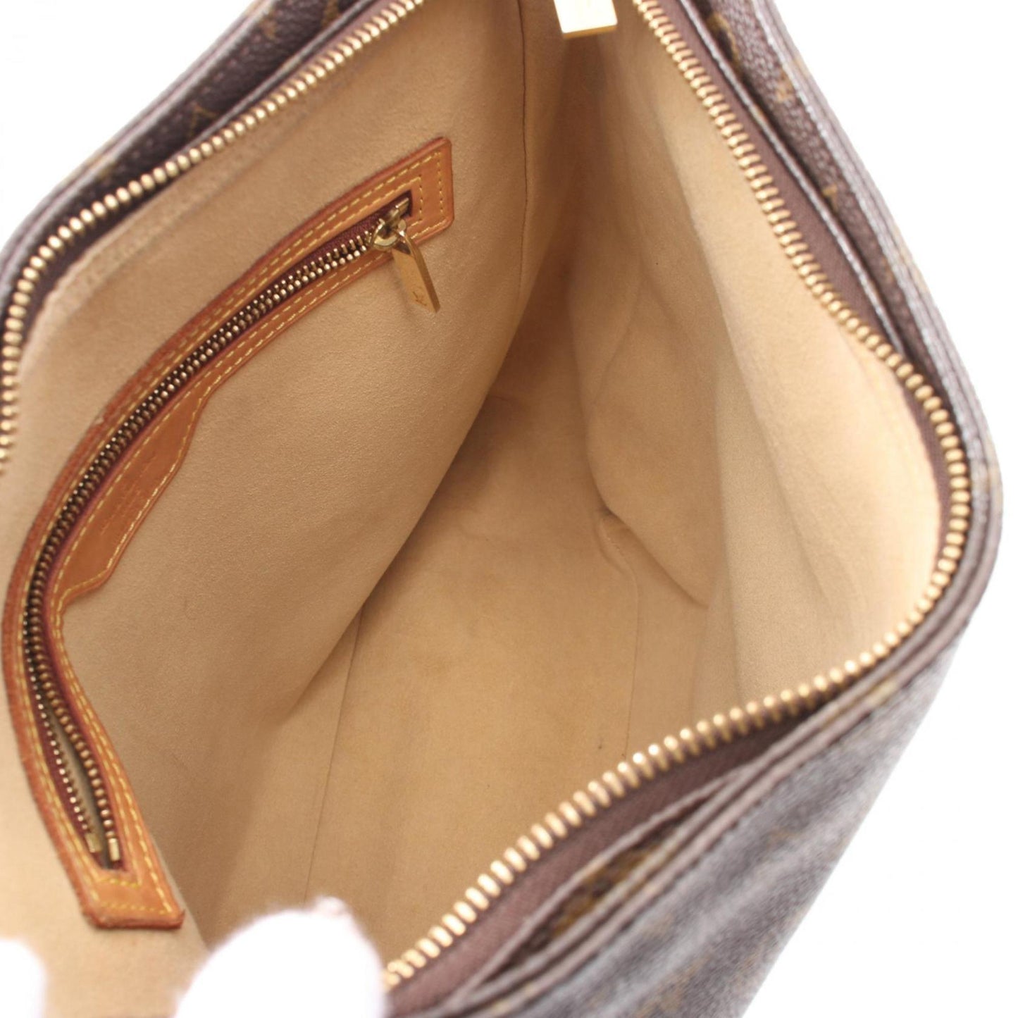 Louis Vuitton Monogram Brown Pvc Leather Shoulder Bag