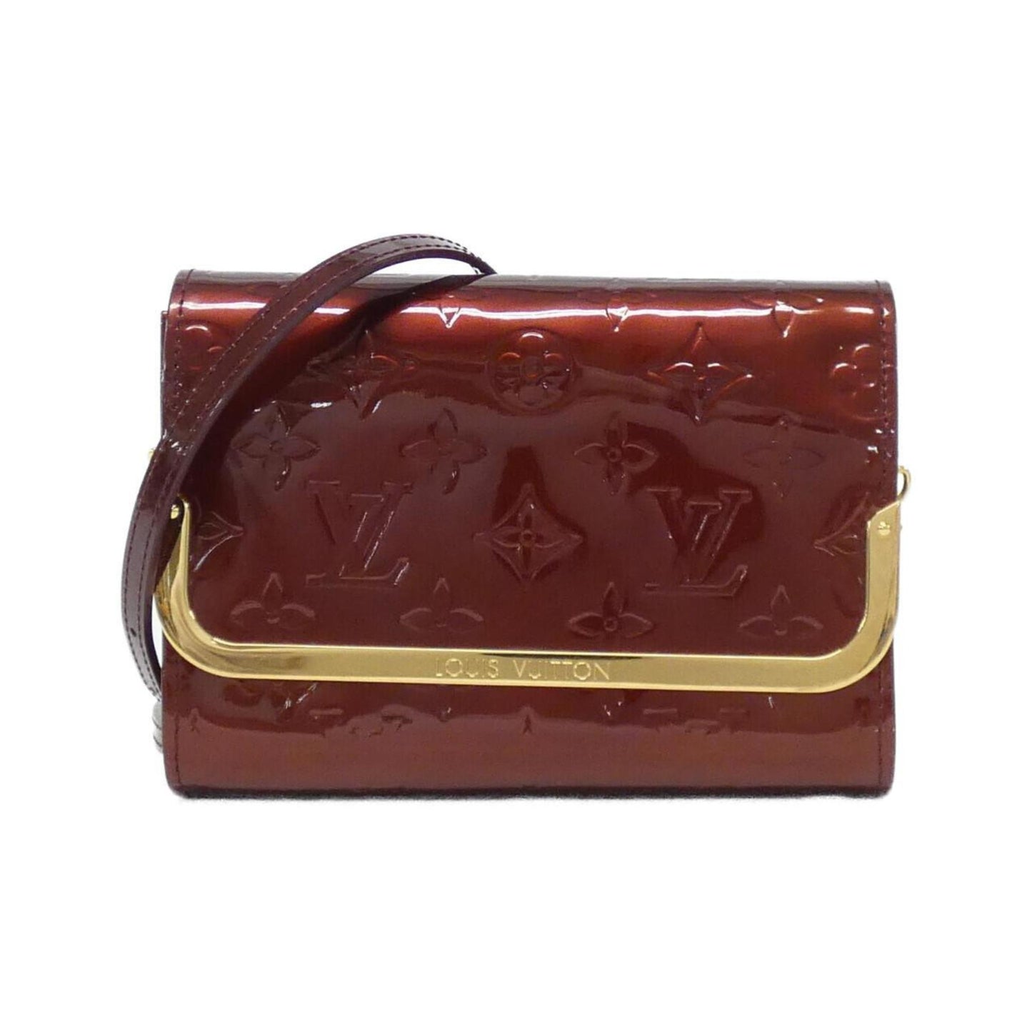 Louis Vuitton Rouge Fauviste Leather Shoulder Bag ()