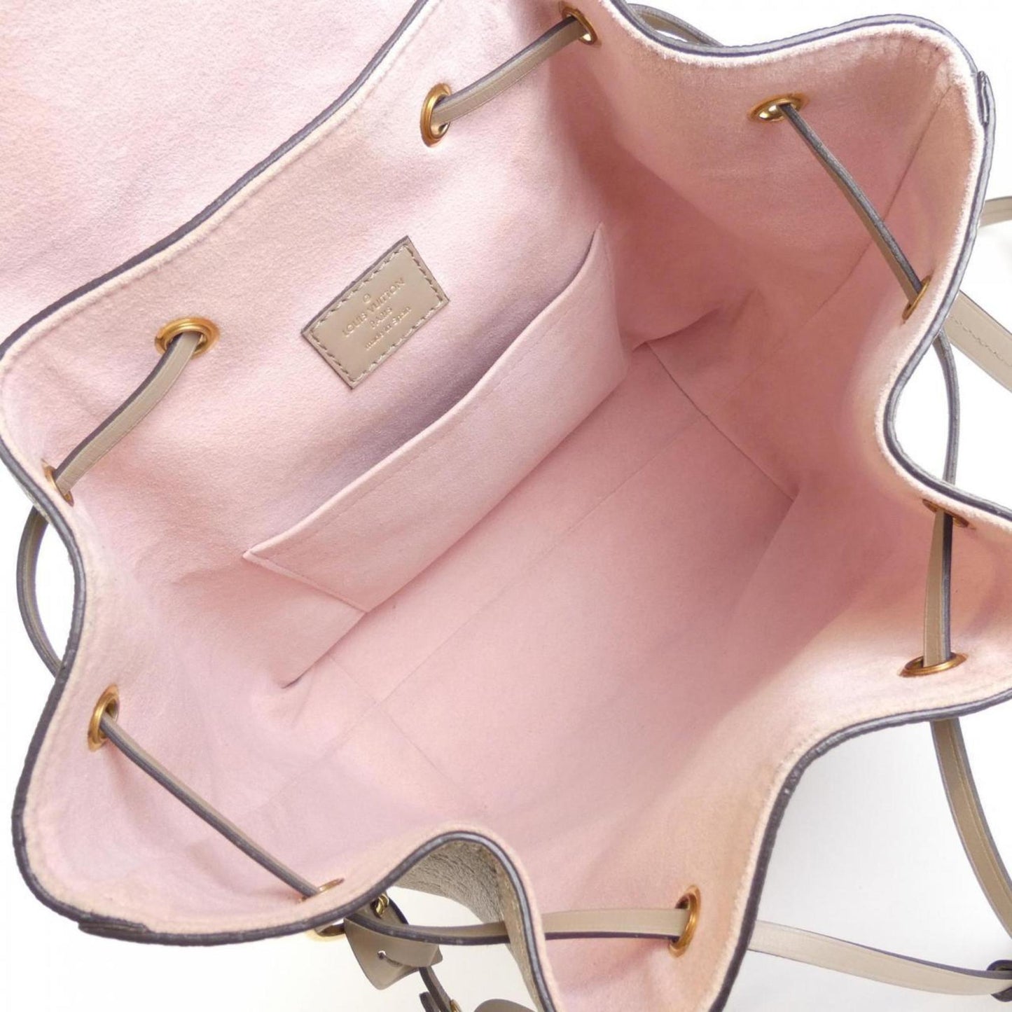 Louis Vuitton Tourterelle Leather Backpack