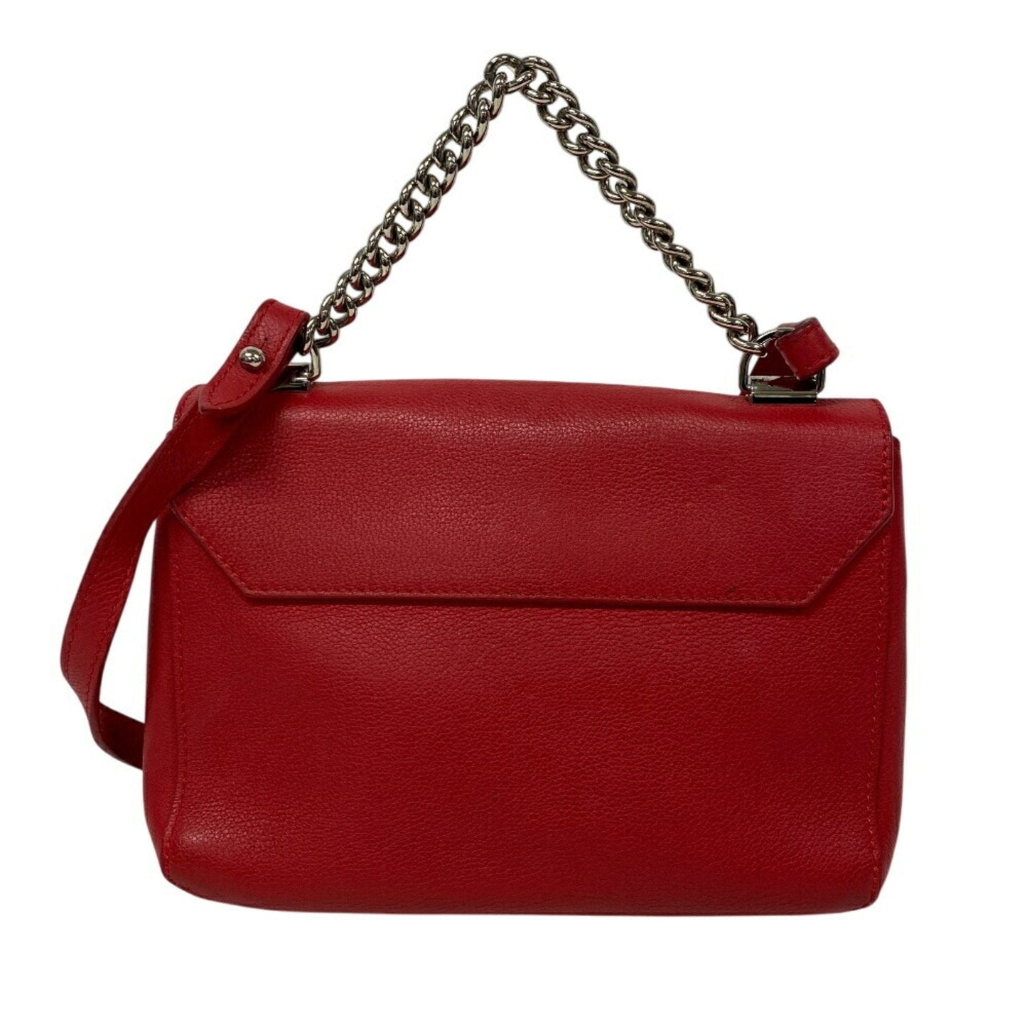 Louis Vuitton Red Color Leather Shoulder Bag