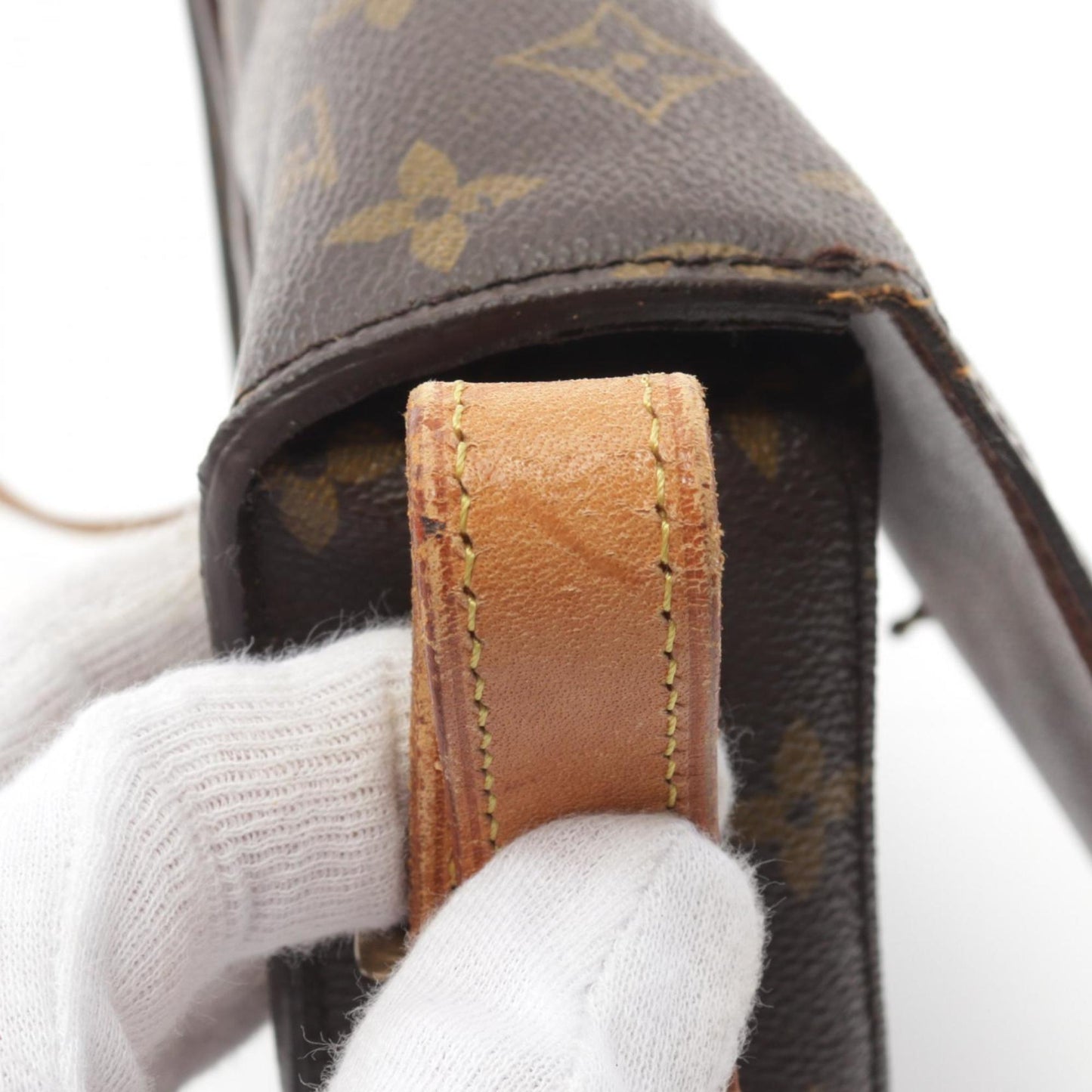 Louis Vuitton Brown Monogram Monogram Leather Shoulder Bag