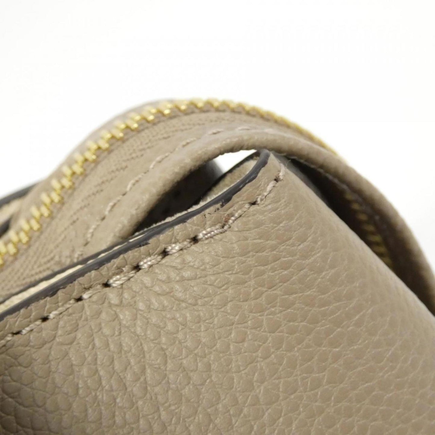 Louis Vuitton Cream Tourterelle Leather Handbag Shoulder Bag