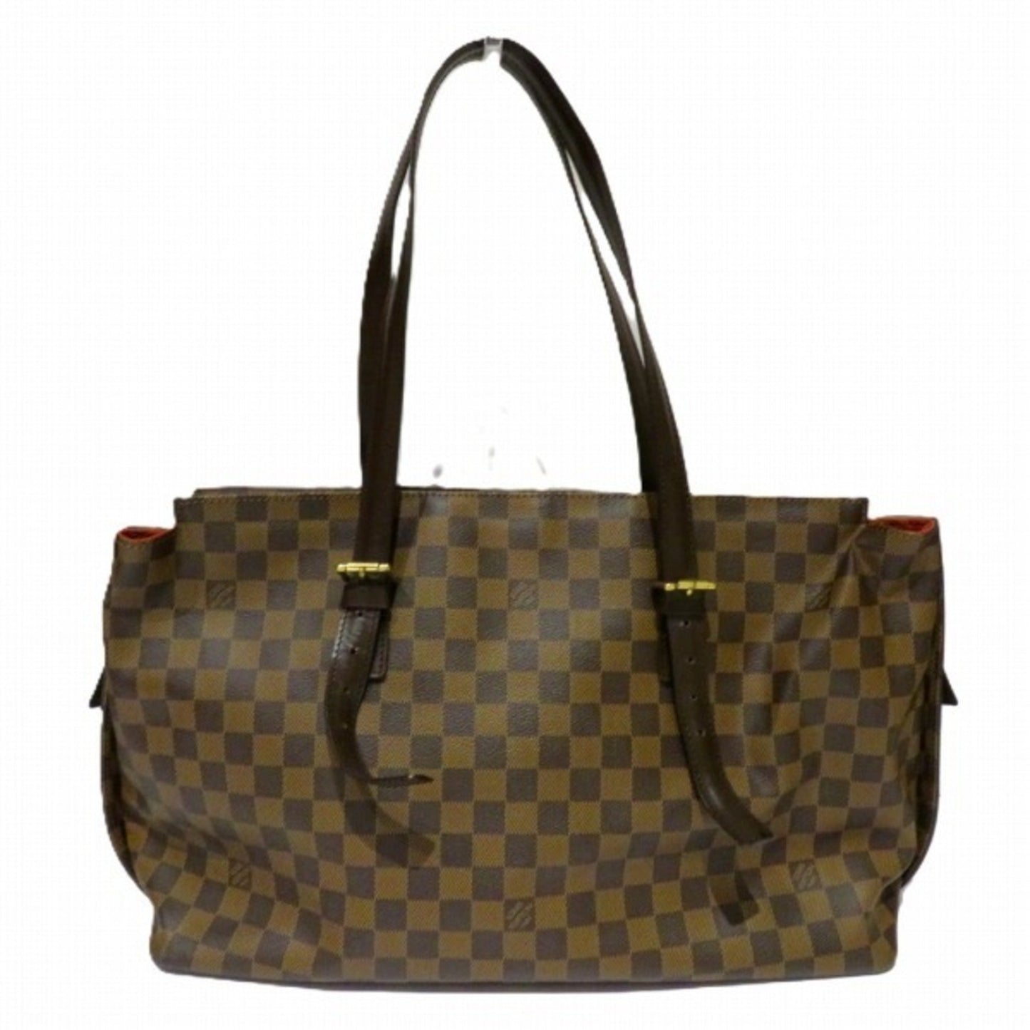 Louis Vuitton Brown Damier Canvas Shoulder Bag Tote Bag