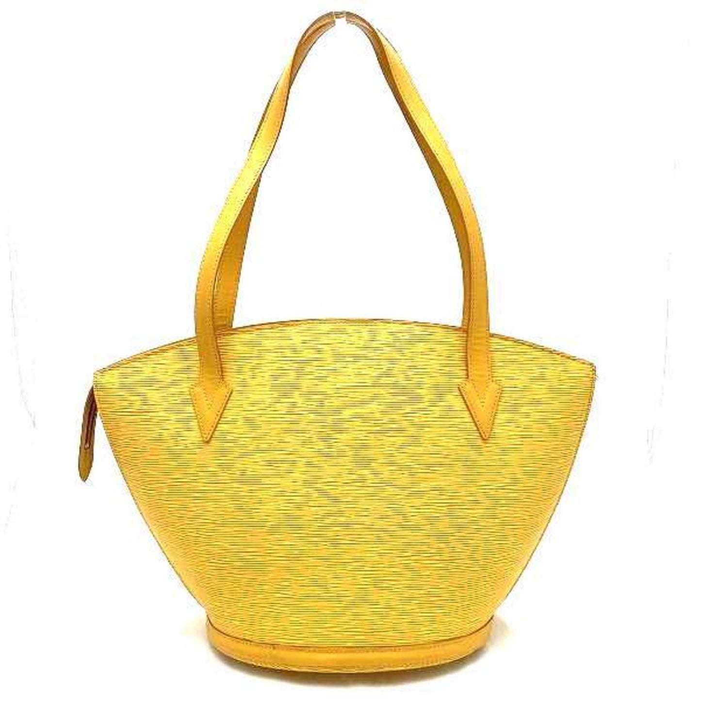 Louis Vuitton Epi Yellow Leather Shoulder Bag Tote Bag