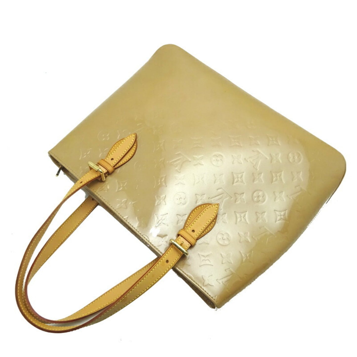 Louis Vuitton Vernis Beige Monogram Vernis Shoulder Bag
