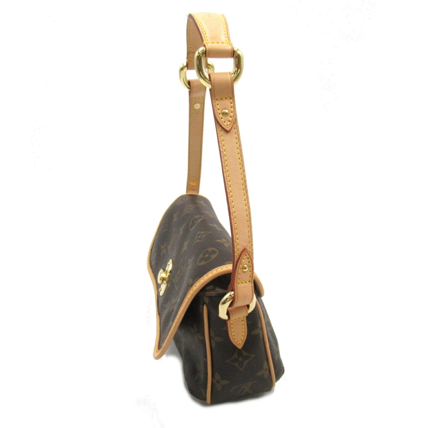 Louis Vuitton Brown Monogram Coated Canvas Shoulder Bag