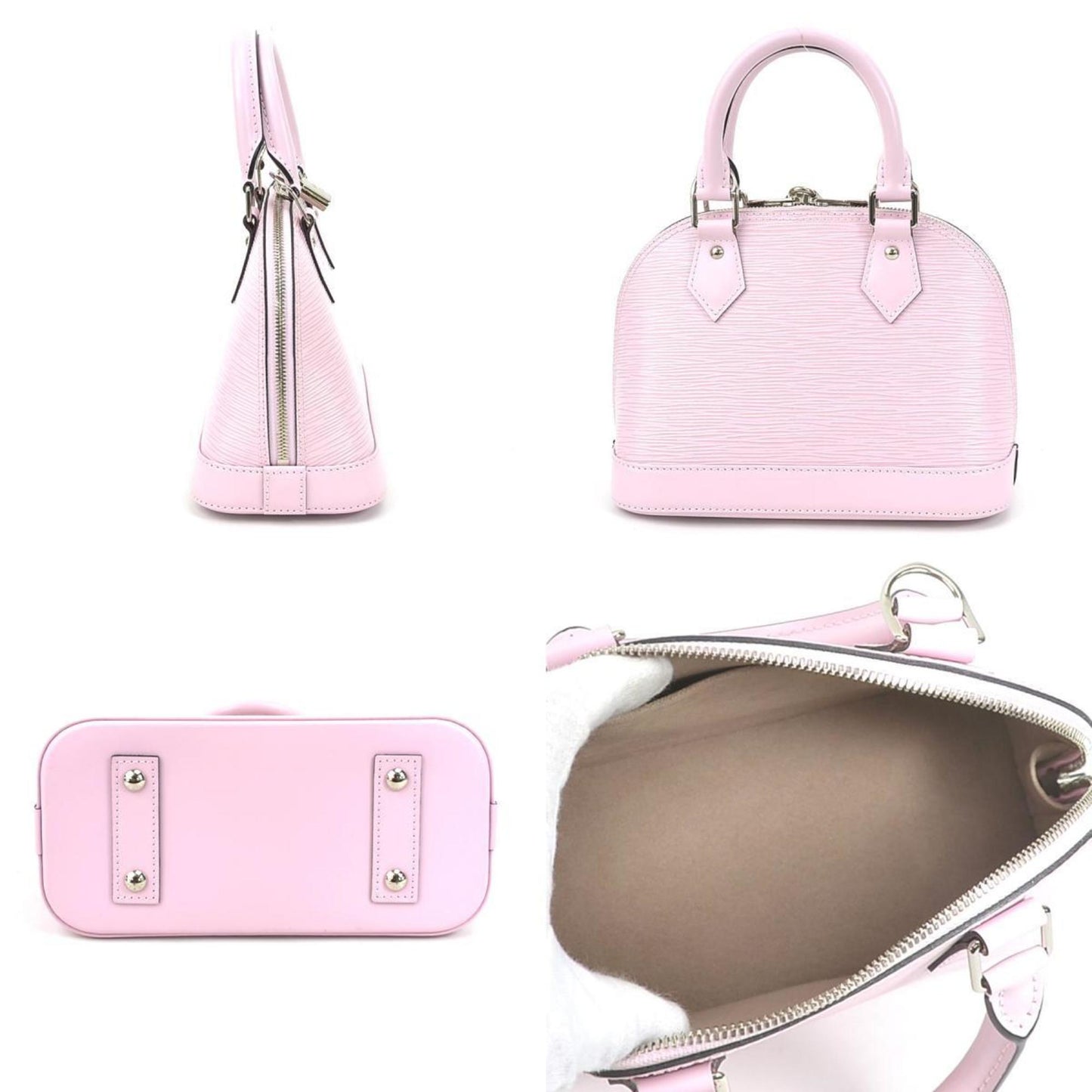 Louis Vuitton Pink Epi Leather Handbag Shoulder Bag