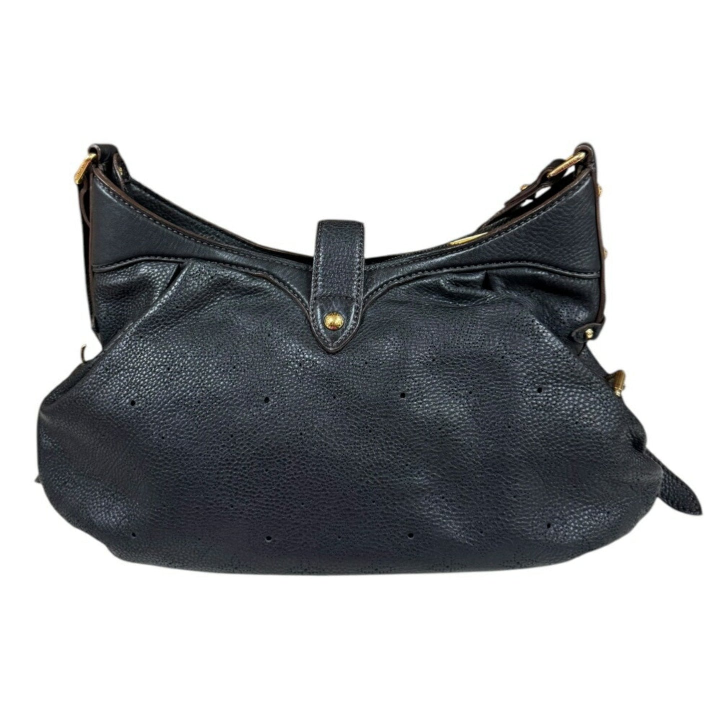 Louis Vuitton Mahina Black Noir Mahina Leather Shoulder Bag