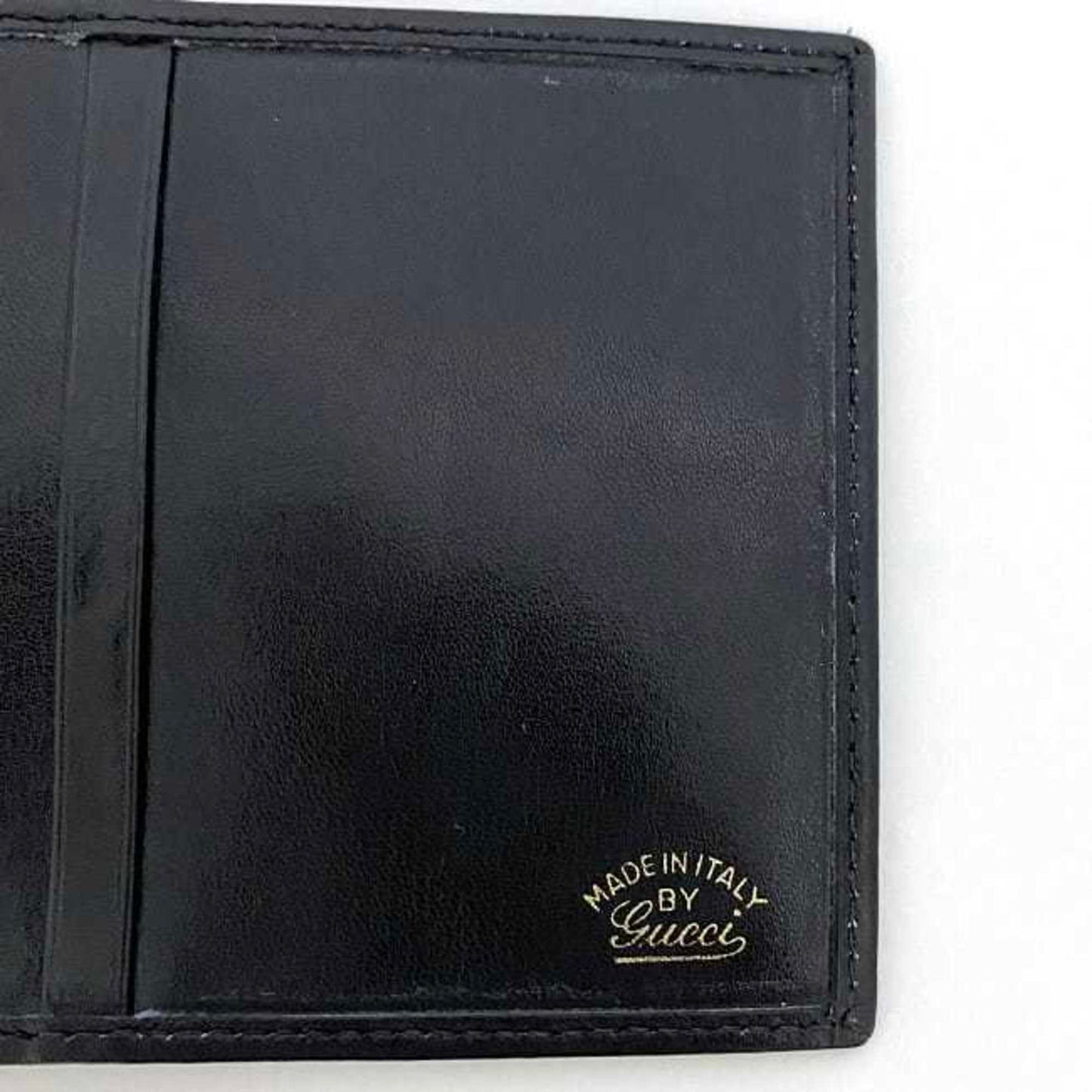 Gucci White Leather Wallet (Bi-Fold)
