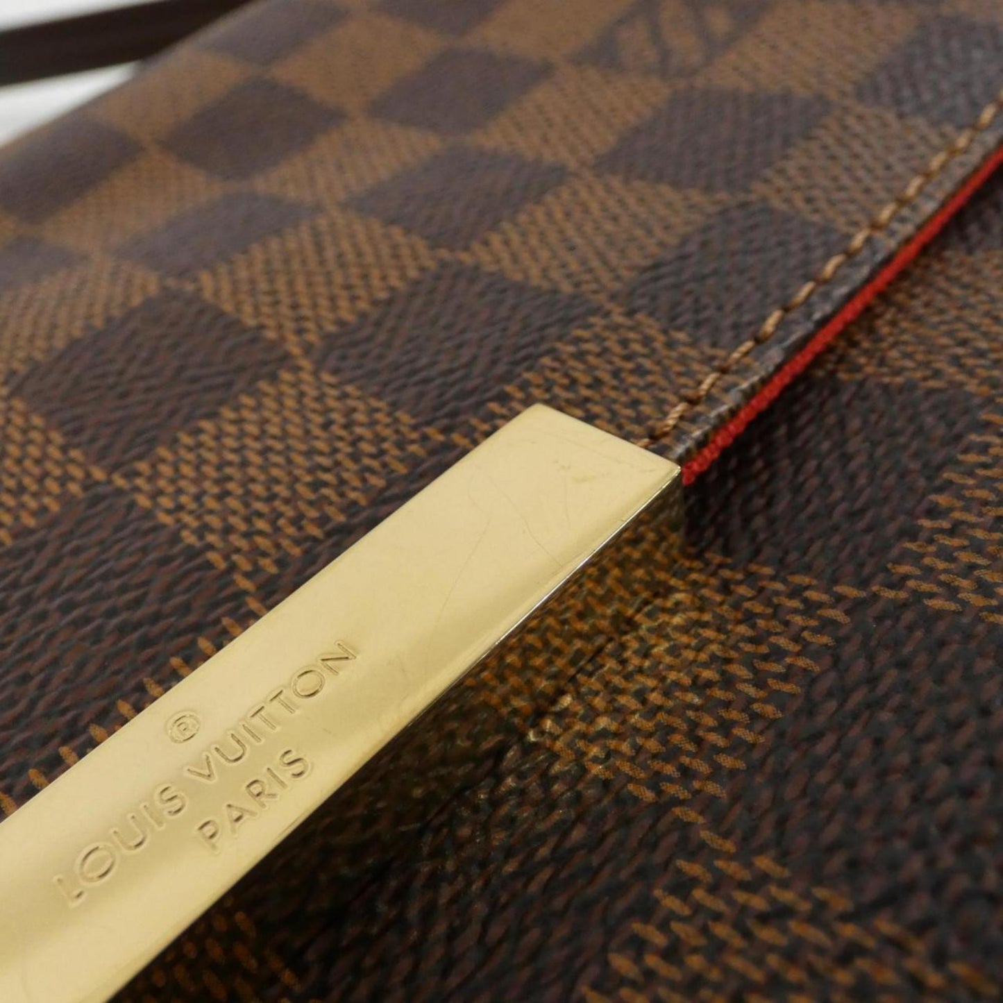 Louis Vuitton Ebene Coated Canvas Shoulder Bag