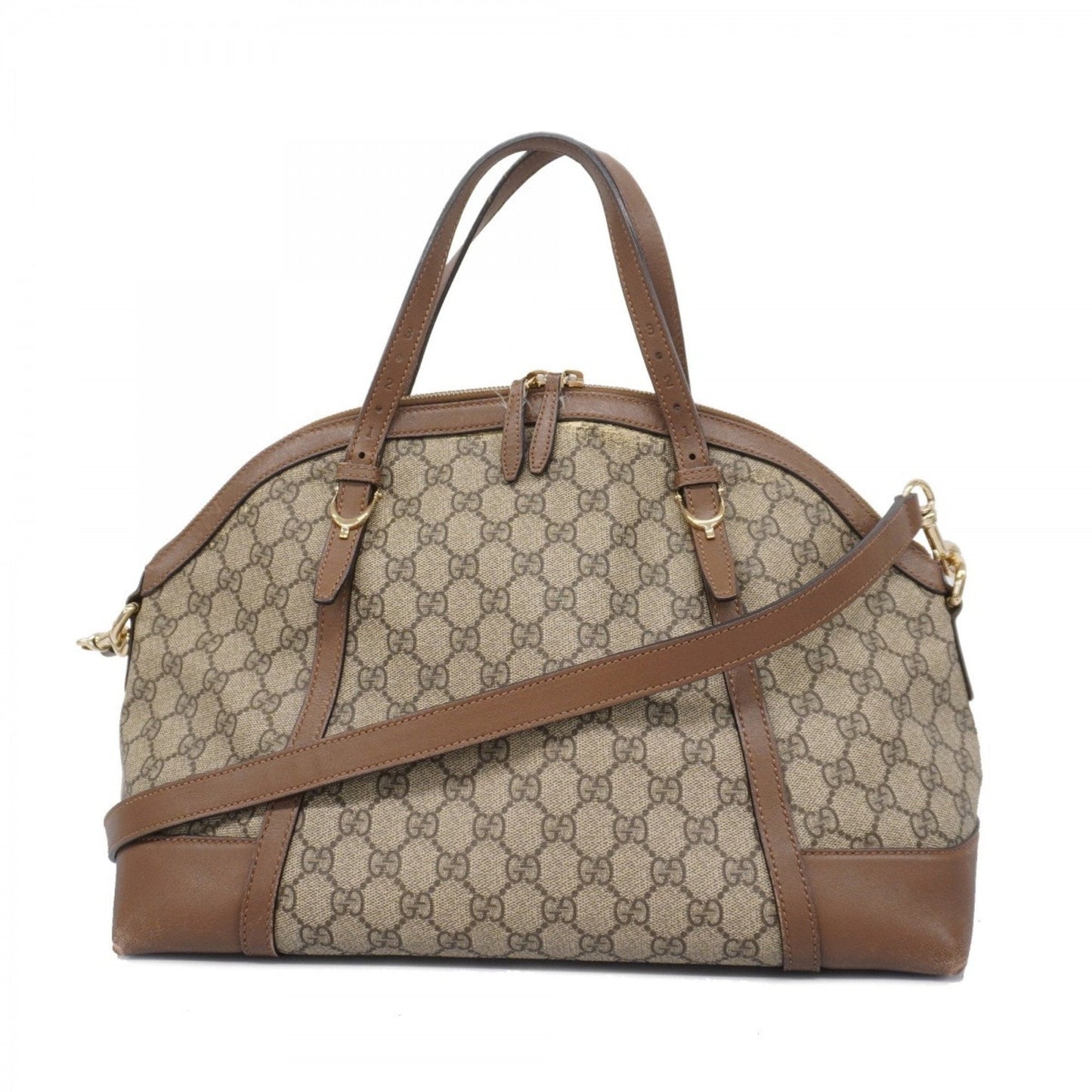 Gucci Brown Pvc Handbag ()