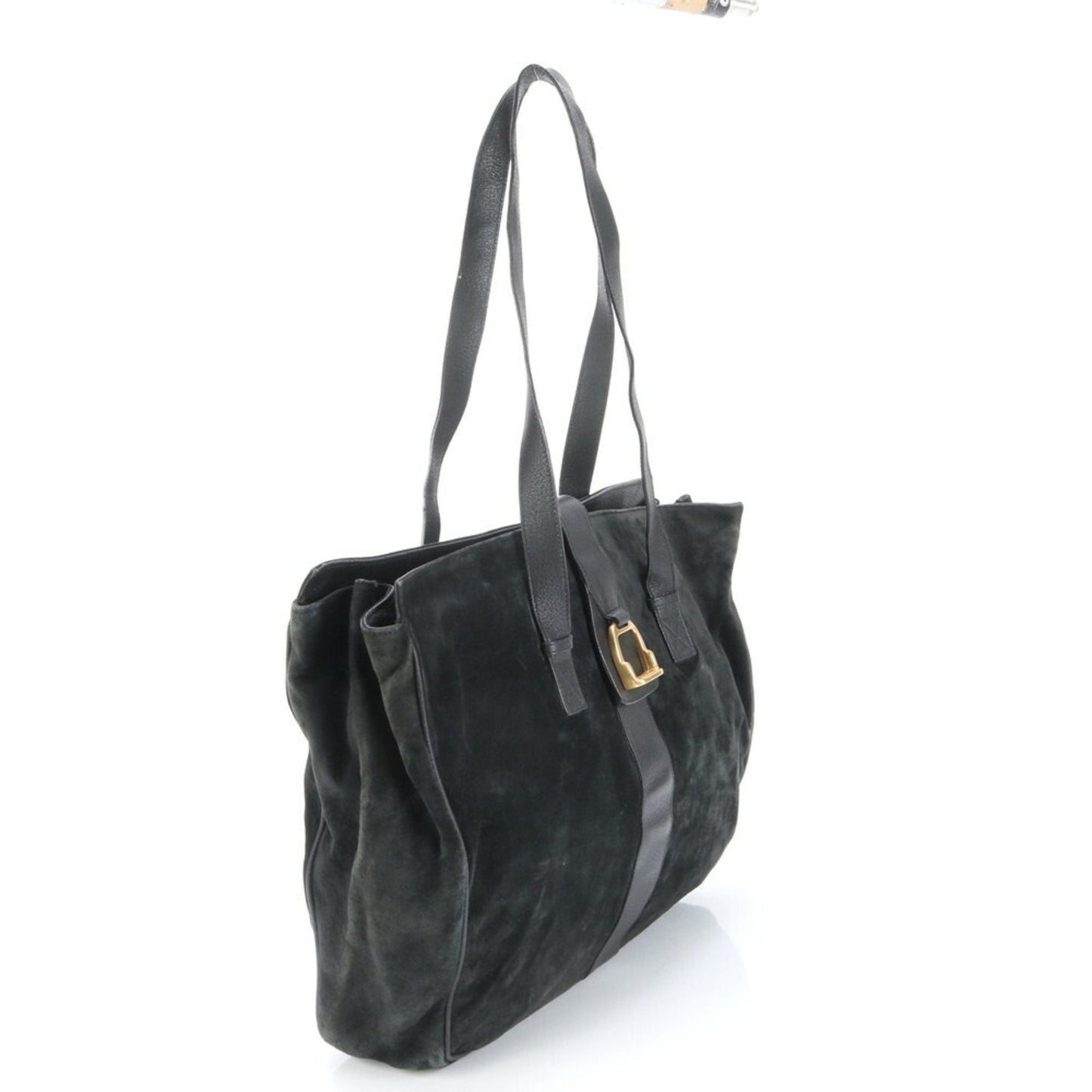 Gucci Black Leather Handbag Shoulder Bag