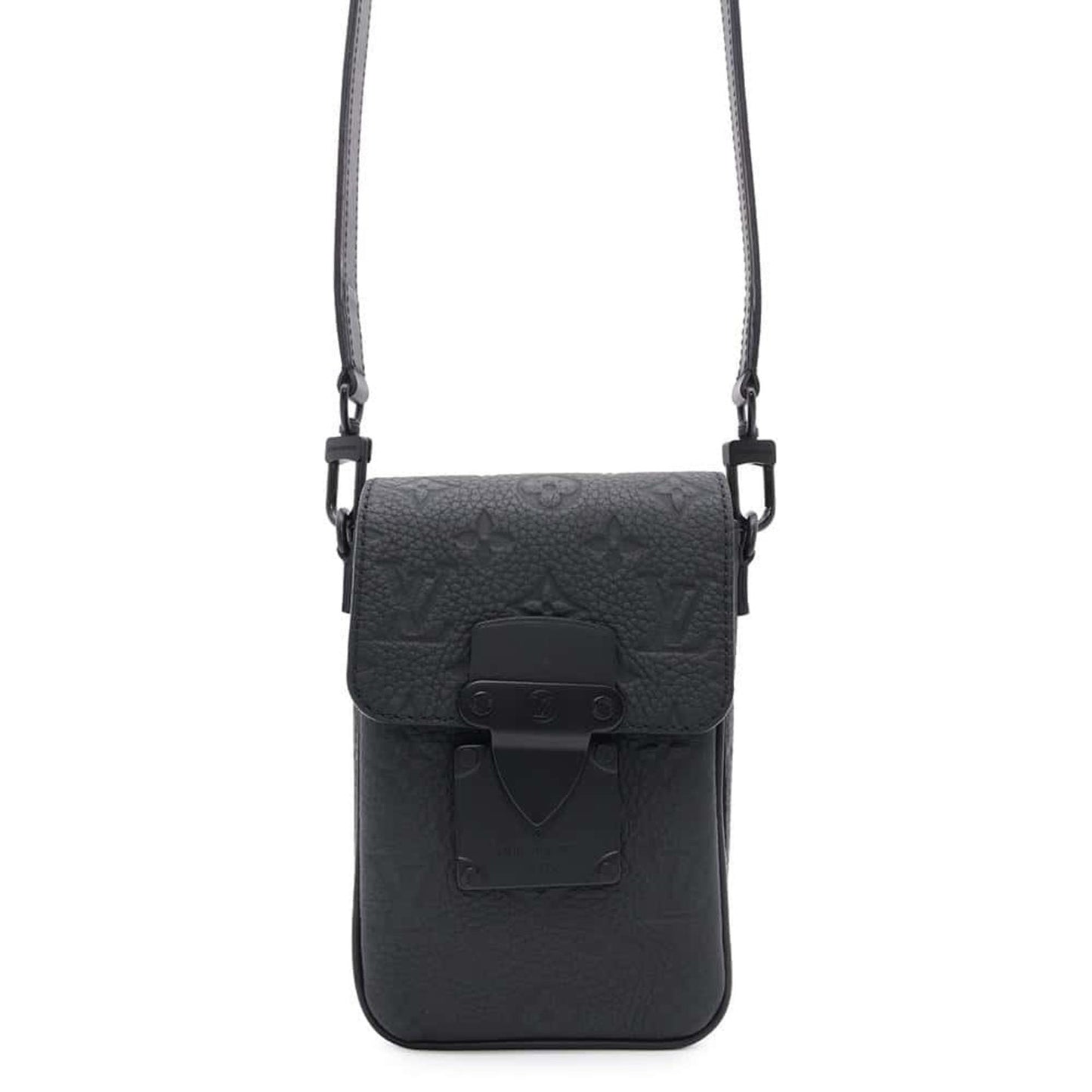 Louis Vuitton Noir Monogram Shoulder Bag ()
