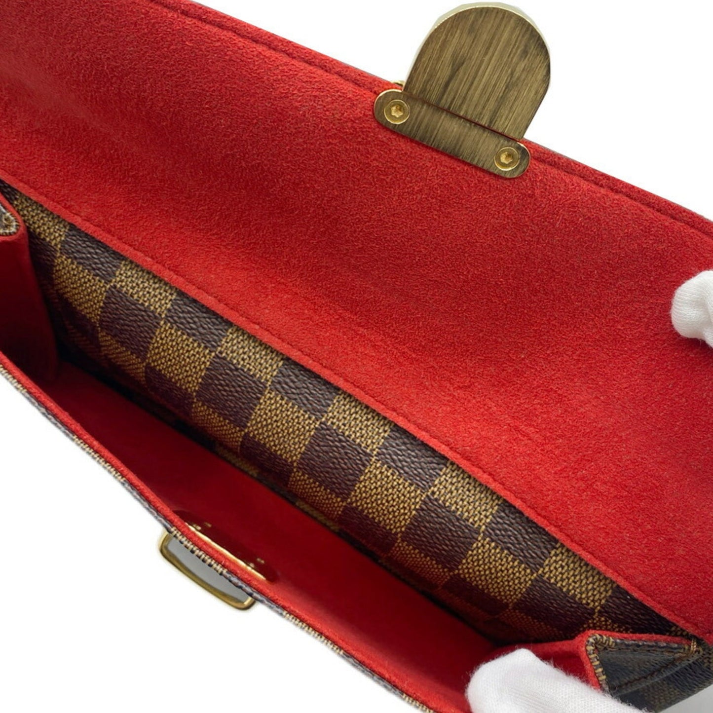 Louis Vuitton Damier Ebene Damier Canvas Shoulder Bag